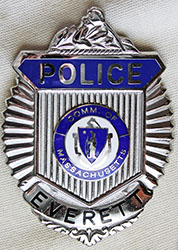 police massachusetts badge badges everett enforcement law