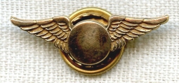 1930s 10K Gold Aviation Pin