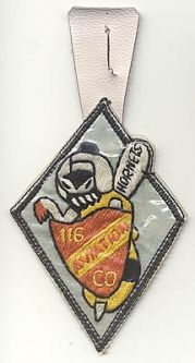 Vietnam-Made 116th Aviation Company Pocket Hanger