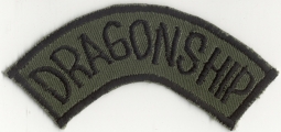 Vietnamese-Made US Air Force 14th Air Commando Squadron "Dragonship" Flash