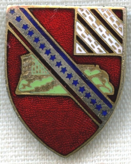 1930s US Army 17th Field Artillery Regiment DI by Meyer