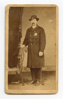 1870's Reading, Pennsylvania Policeman Photograph