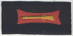 1896-1900 MVM (Massachusetts Volunteer Militia) Enlisted Man Sleeve Patch for Sharpshooter