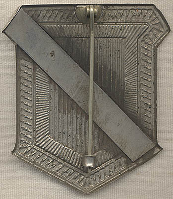 1890s Weston, Massachusetts Police Radiator-Style Badge: Flying Tiger ...