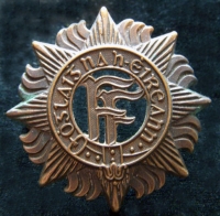 1920s Irish Republican Army Enlisted Man Hat Insignia "Fianna Fil"