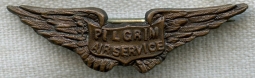 Circa 1930s Pilgrim Air Service Pin