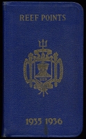 1935-1936 "Reef Points" Official Handbook of USNA Annapolis Regiment of Midshipmen