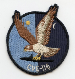 Late 1940s-Early 1950s USS Badoeng Straight CVE-116 Patch