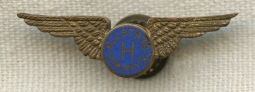 1940s Allstate Airways Lapel Pin