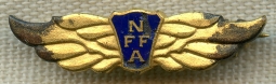 Scarce Late 1940's National Flying Farmers Association Lapel Wings