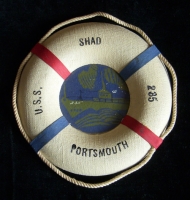 1942 USS Shad SS-235 Launching Souvenir from Portsmouth Naval Shipyard