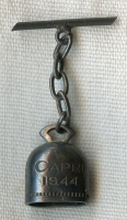 Rare 1944 Dated USAAF "Capri" Bell in .800 Silver