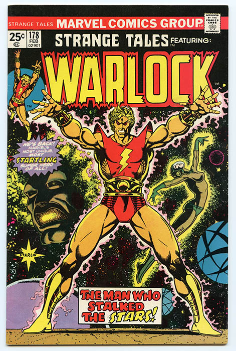 1975 Strange Tales #118 Beginning of Warlock Series. James Starlin ...