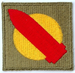 WWII US Army 1st Coast Artillery Shoulder Patch