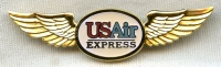 Scarce 1995 True First Type US Air Express Flight Attendant Wing
