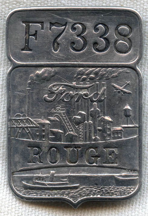 Ford rouge plant badge #3