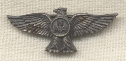 1920s National Aeronautic Association Eagle Lapel Pin