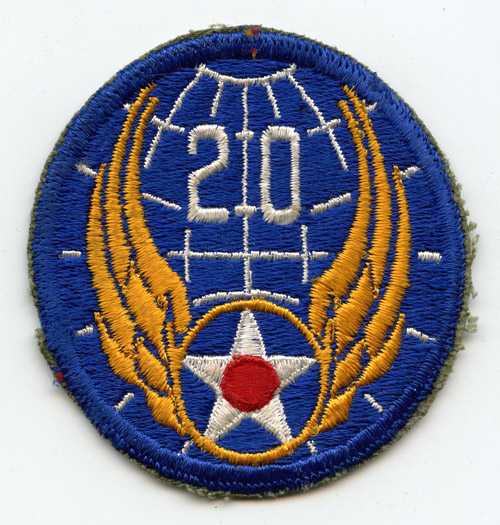 WWII USAAF 20th Air Force 