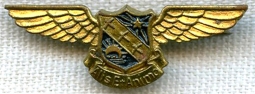 1930s USAAF 21st Bomb Group Sweetheart Pin by Entenmann