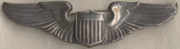 1919 - Early 1920s US Air Service Pilot Wing "From Official Die"