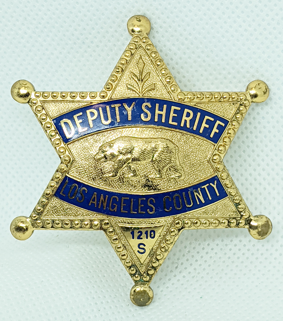 Beautiful Late 1950s Los Angeles County Special Deputy Sheriff Badge by ...