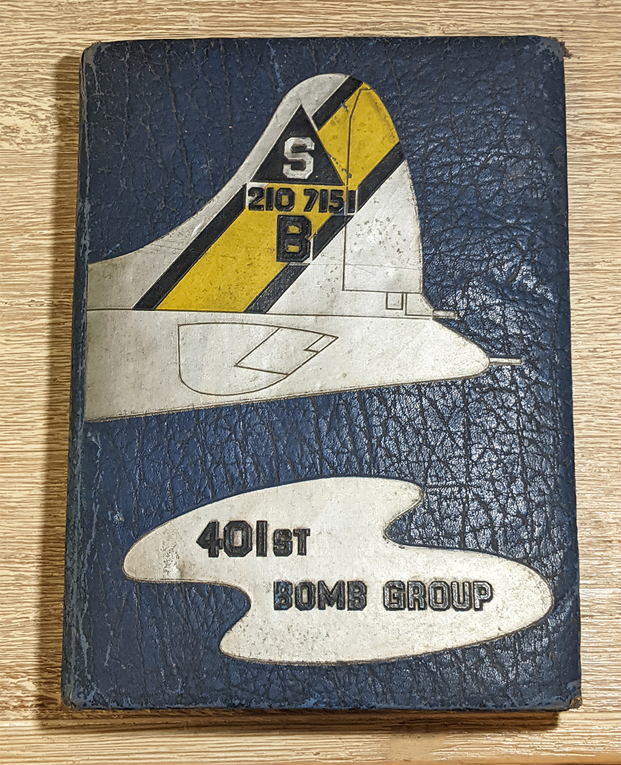 1946 WWII Unit History Pictorial Record Of USAAF 401st Bomb Group ...