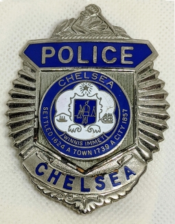 Previous Issue Ca 1993s Chelsea Massachusetts Police Badge by GA-REL