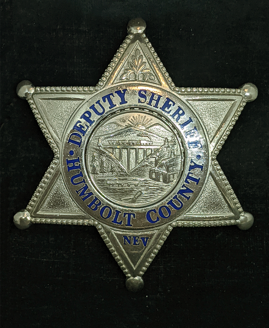 Beautiful 1950s - 1960s Humboldt Co Nevada Deputy Sheriff Badge: Flying ...