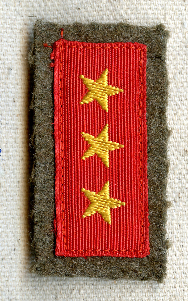 Single WWII Japanese Private Collar Rank: Flying Tiger Antiques Online ...