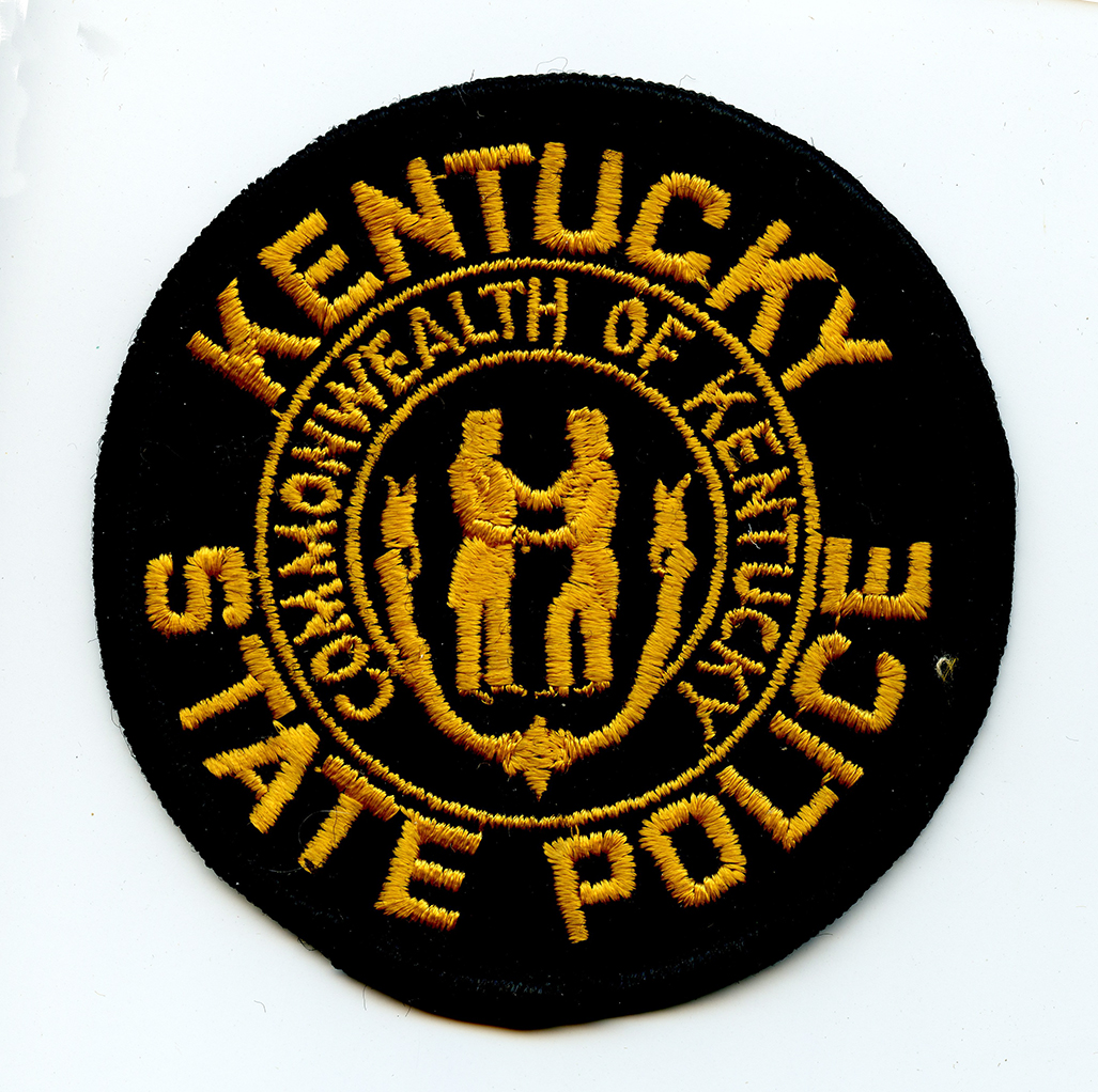 1950s-60s Kentucky State Police Patch Embroidered on FELT: Flying Tiger ...