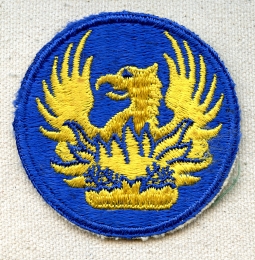 WWII Shoulder Patch for US Army Military Personnel Veterans' Administration