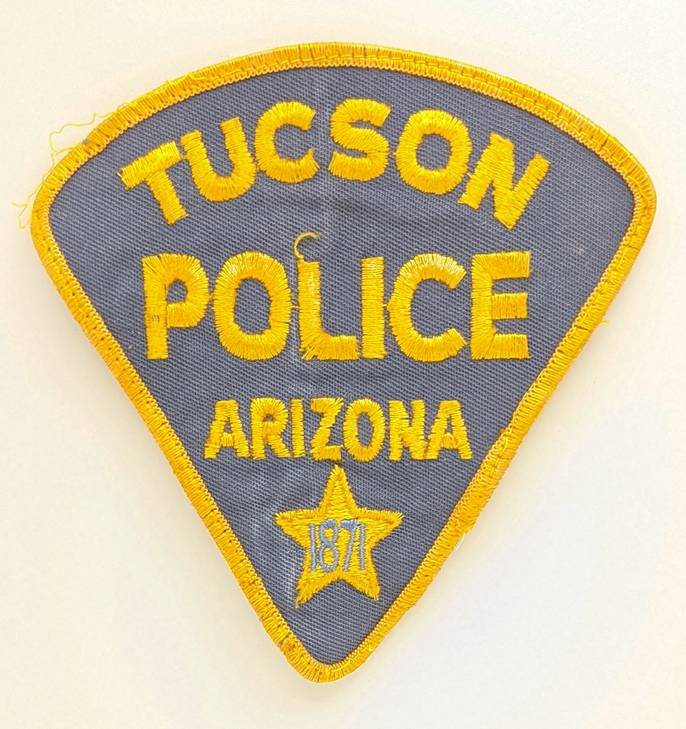 1970s-80s Tucson AZ Police Patch: Flying Tiger Antiques Online Store