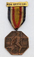 Ext Rare and Wonderful 1904 Olympic Games Honorary Official Ribboned Participant Medal