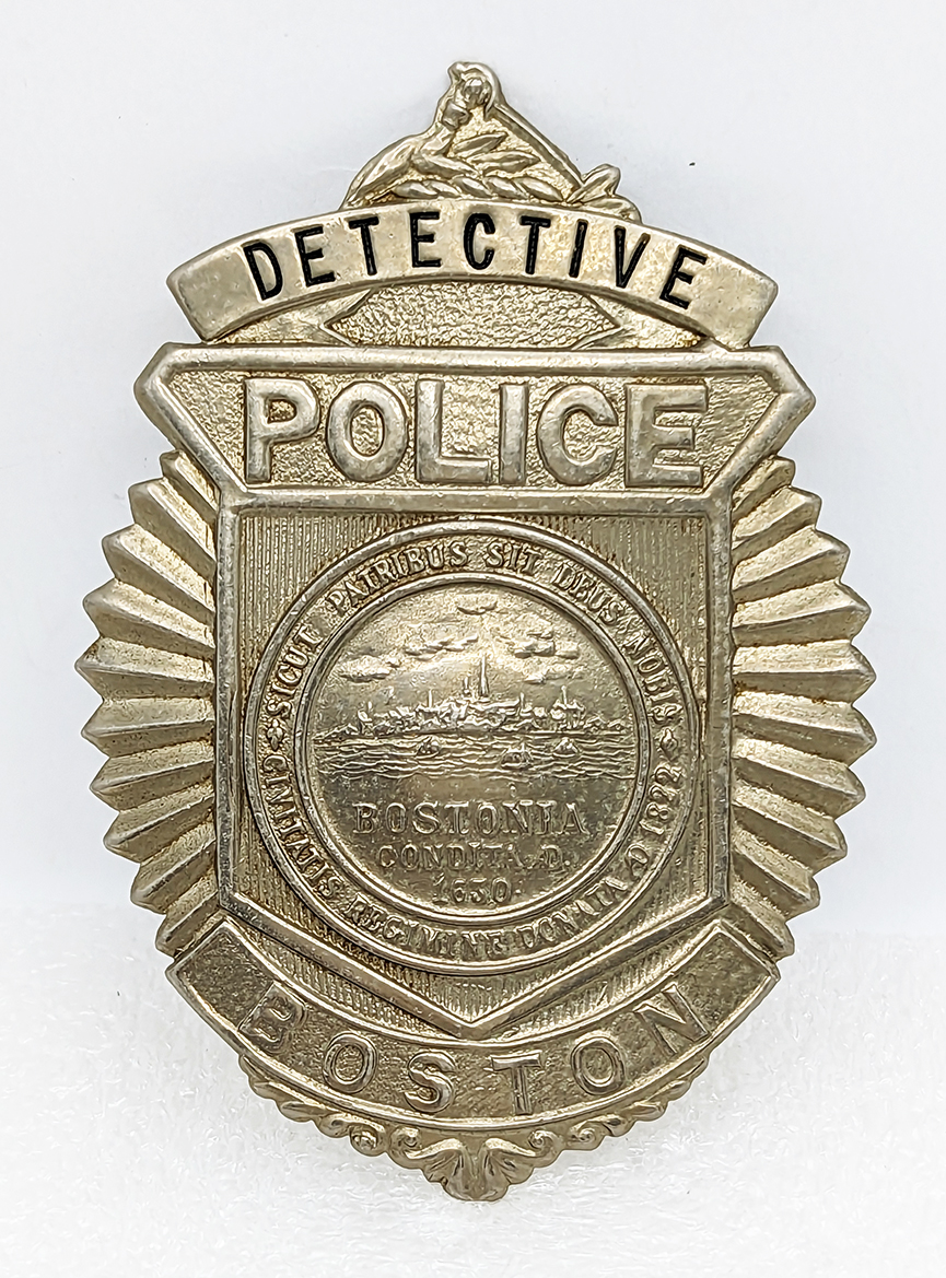 Great Old 1950s Boston MA Detective Badge Named to W.G. Murphy: Flying ...