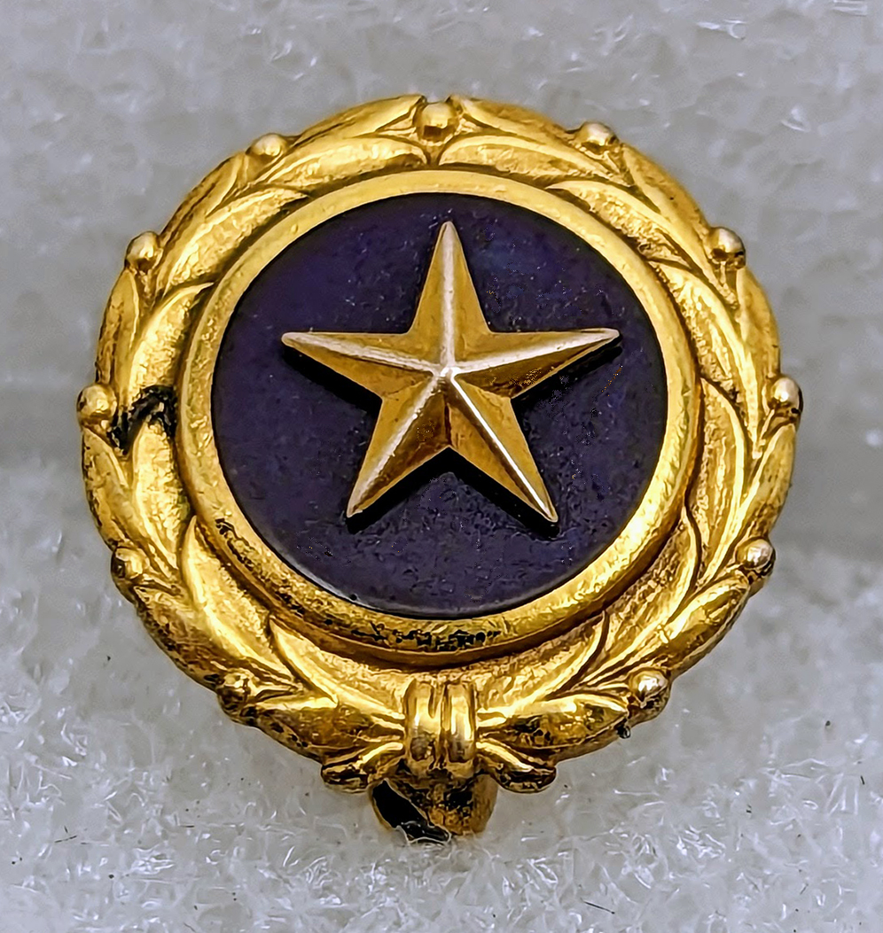 WWII KIA Gold Star Mother Pin with Initials HPM: Flying Tiger Antiques ...