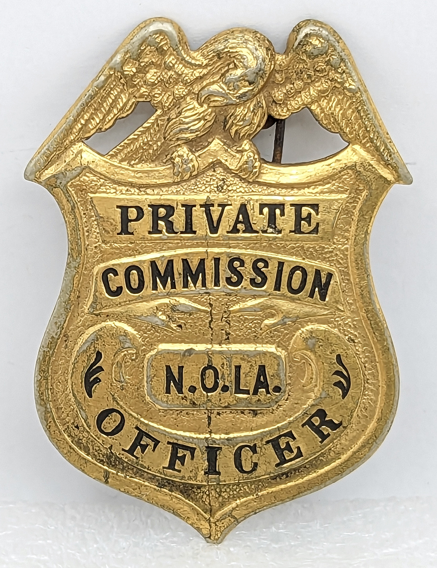 LOUISIANA Police, Law Enforcement, Agency, & License Badges: Flying Tiger  Antiques Online Store