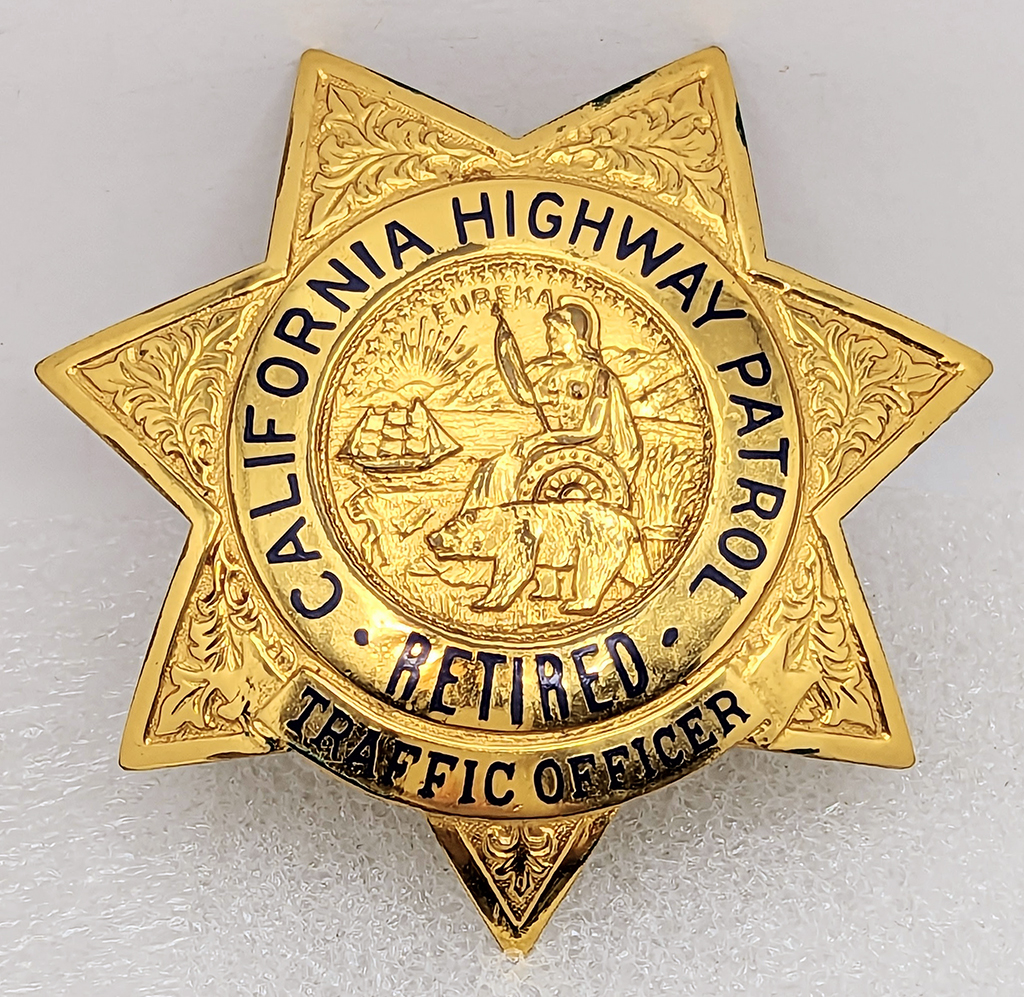 CHP - Central Los Angeles - Did you know that the badge of the California  Highway Patrol has a significant meaning? Each point of the badge  represents character, integrity, judgment, loyalty, courtesy
