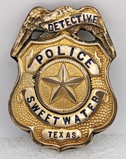 Rare 1930's Special Texas Ranger Badge of a Field Inspector of the Texas &  Southwestern Cattle Assn.: Flying Tiger Antiques Online Store