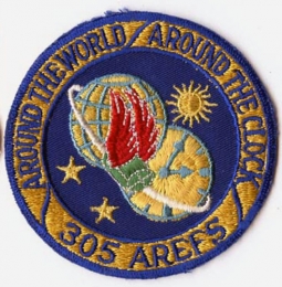 Circa 1970s USAF 305th Air Refueling Squadron (AREFS) Jacket Patch