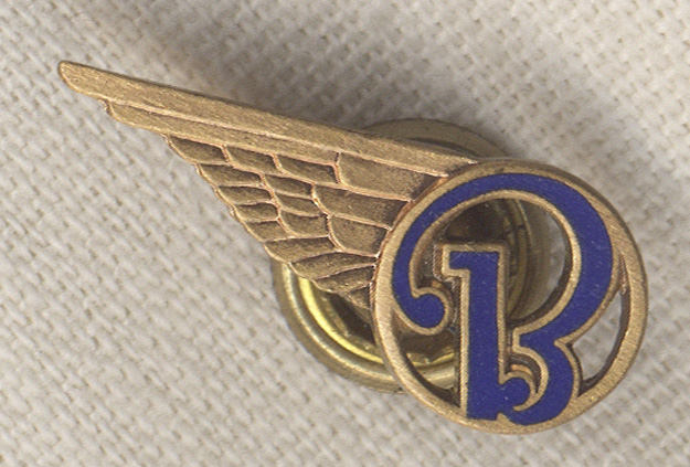 1930s-1940s 5 Years of Service Lapel Pin for Beechcraft NO LONGER ...