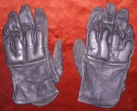 Great 1930s Highway Patrol Officer's Lead-Loaded "Sap" Leather Gloves