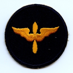 Embroidered Early WWII USAAF Air Corps Cadet Patch