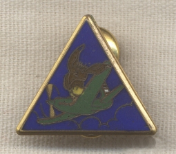 1930s or WWII Pacific Air School Limited Collar Badge