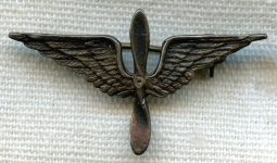 1930's - WWII US Air Corps Sweetheart Pin in Sterling