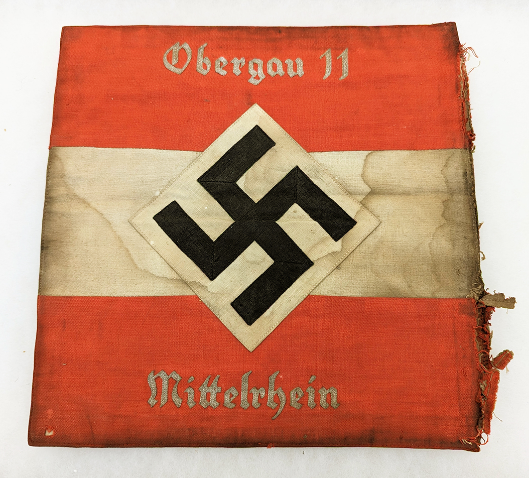 ca 1943 Nazi BDM Bund Deutscher Madel Obergau 11 Leader Car Pennant ...