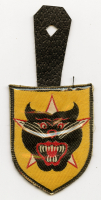 Beautiful 1960s RVN Ranger Bevo Weave Patch in Pocket Hanger in Excellent Condition