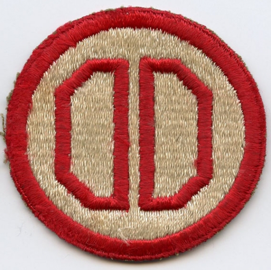 Small WWII Shoulder Patch for US Army 31st (aka Dixie) Division