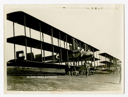 Late WWI Caproni Ca.4 Bomber Aircraft # N-53 Period Photograph