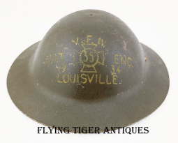Wonderful 1934 Miniature WWI Doughboy Helmet from VFW 35th National. Encampment