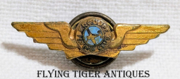 Ext Rare ca 1940 ERCOUPE Flying Club Member Lapel Wing For Early Aircraft Owners